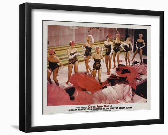 Guys and Dolls, 1955-null-Framed Art Print