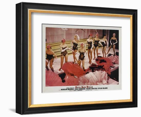 Guys and Dolls, 1955-null-Framed Premium Giclee Print