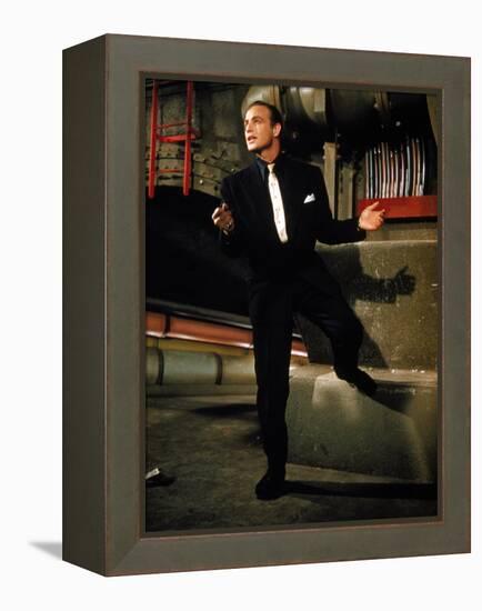 Guys And Dolls, Marlon Brando, 1955-null-Framed Stretched Canvas