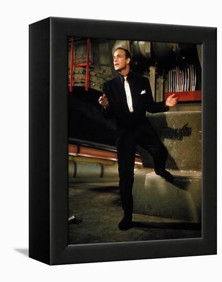 Guys And Dolls, Marlon Brando, 1955-null-Framed Stretched Canvas