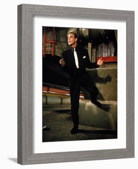 Guys And Dolls, Marlon Brando, 1955-null-Framed Photo