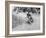 Gw Beamish on a Bsa 500Cc Motorbike, Brands Hatch, Kent, 1953-null-Framed Photographic Print