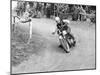 Gw Beamish on a Bsa 500Cc Motorbike, Brands Hatch, Kent, 1953-null-Mounted Photographic Print