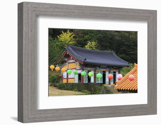 Gwaneumsa Temple, Jeju Island, South Korea, Asia-Richard Cummins-Framed Photographic Print