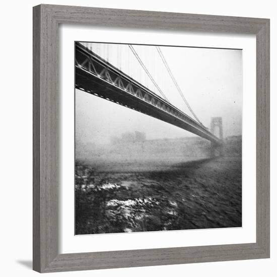 GWB Plenachrome Blur-Evan Morris Cohen-Framed Photographic Print