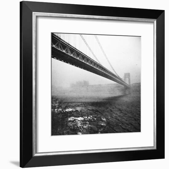 GWB Plenachrome Blur-Evan Morris Cohen-Framed Photographic Print