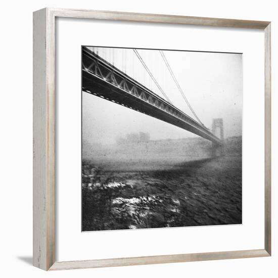 GWB Plenachrome Blur-Evan Morris Cohen-Framed Photographic Print