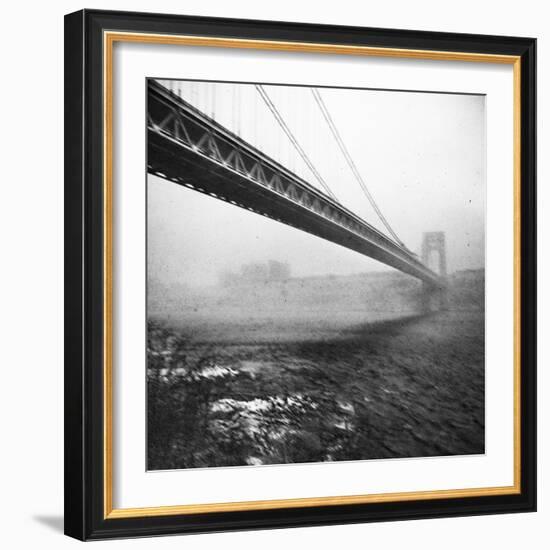 GWB Plenachrome Blur-Evan Morris Cohen-Framed Photographic Print