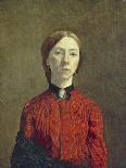 Young Woman with a Violin, 1897-98-Gwen John-Giclee Print