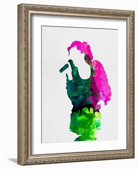 Gwen Watercolor-Lora Feldman-Framed Art Print