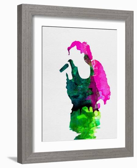 Gwen Watercolor-Lora Feldman-Framed Art Print