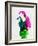 Gwen Watercolor-Lora Feldman-Framed Art Print