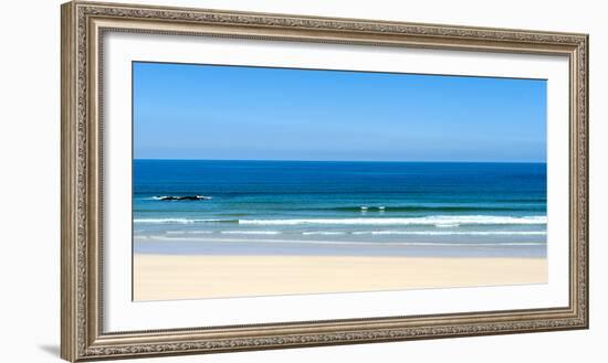 Gwithian Beach in Cornwall, England, United Kingdom, Europe-Alex Treadway-Framed Photographic Print