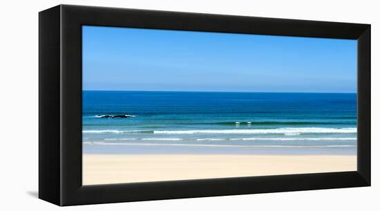 Gwithian Beach in Cornwall, England, United Kingdom, Europe-Alex Treadway-Framed Premier Image Canvas