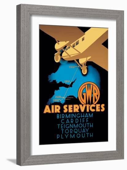 Gwr Air Services-Ralph-Framed Art Print