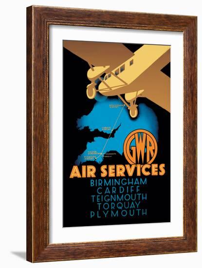 Gwr Air Services-Ralph-Framed Art Print