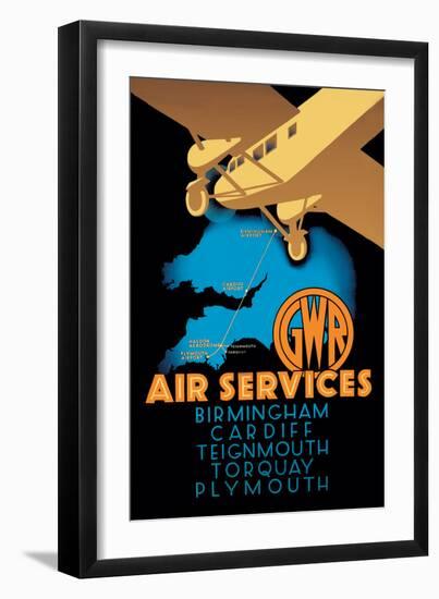 Gwr Air Services-Ralph-Framed Art Print