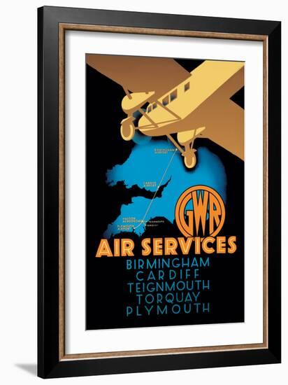 Gwr Air Services-Ralph-Framed Art Print