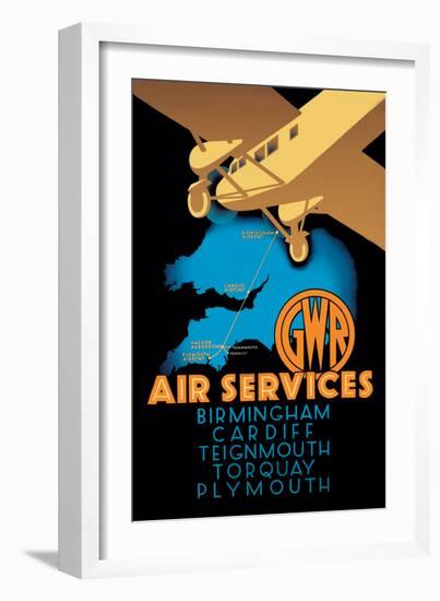 Gwr Air Services-Ralph-Framed Art Print