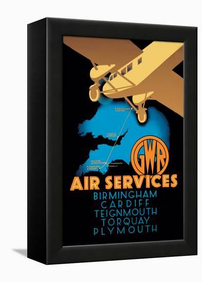 Gwr Air Services-Ralph-Framed Stretched Canvas