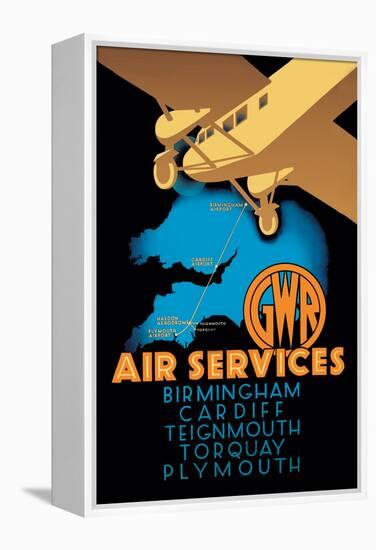 Gwr Air Services-Ralph-Framed Stretched Canvas