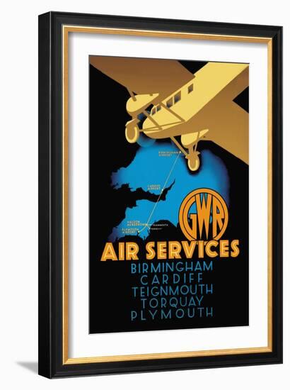 Gwr Air Services-Ralph-Framed Art Print