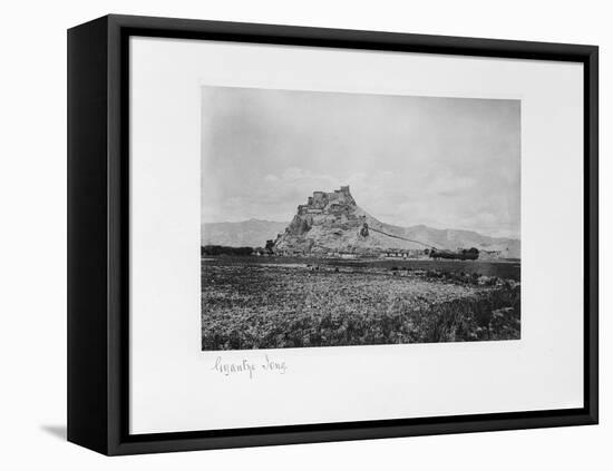 Gyantze Jong, 1903-04-John Claude White-Framed Premier Image Canvas