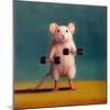 Gym Rat Biceps-Lucia Heffernan-Mounted Art Print