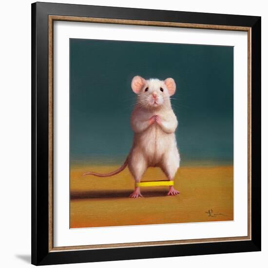 Gym Rat Duck Walk-Lucia Heffernan-Framed Art Print