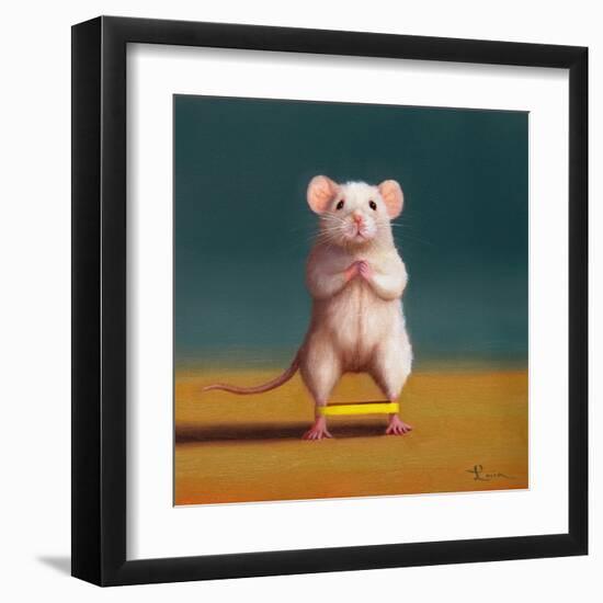 Gym Rat Duck Walk-Lucia Heffernan-Framed Art Print