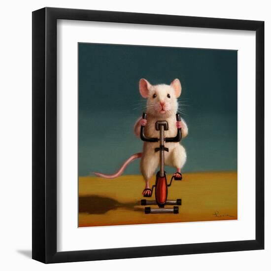 Gym Rat Spin-Lucia Heffernan-Framed Art Print