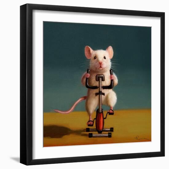 Gym Rat Spin-Lucia Heffernan-Framed Art Print