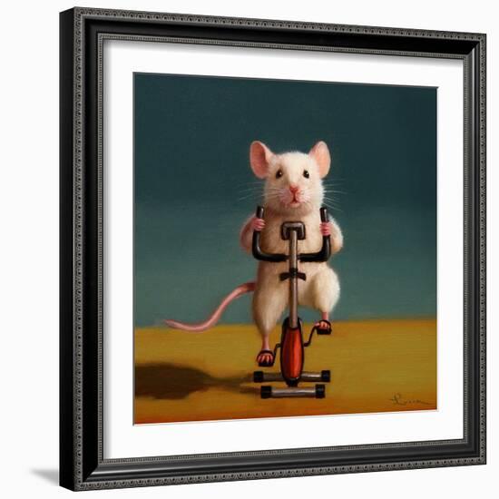 Gym Rat Spin-Lucia Heffernan-Framed Art Print