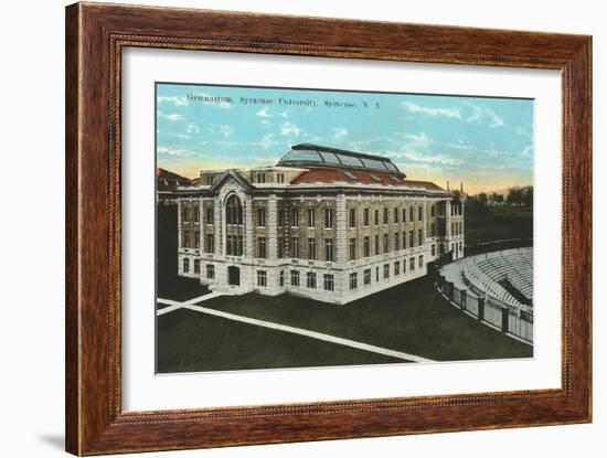 Gymnasium, Syracuse University, New York-null-Framed Art Print