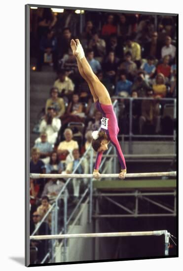 Gymnast at 1972 Summer Olympic Games in Munich Germany-John Dominis-Mounted Photographic Print