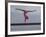 Gymnast Cathy Rigby, Long Beach, California-John Dominis-Framed Premium Photographic Print