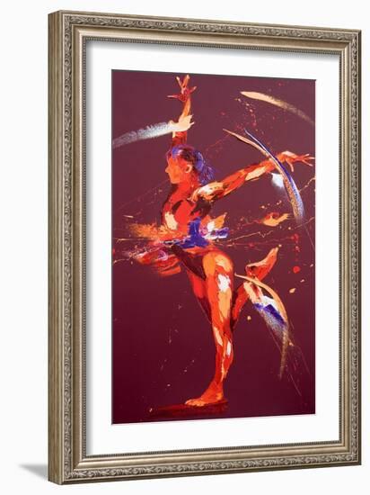 Gymnast Eight, 2011-Penny Warden-Framed Giclee Print