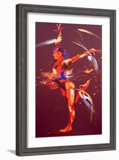 Gymnast Eight, 2011-Penny Warden-Framed Giclee Print