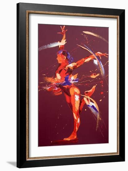 Gymnast Eight, 2011-Penny Warden-Framed Giclee Print