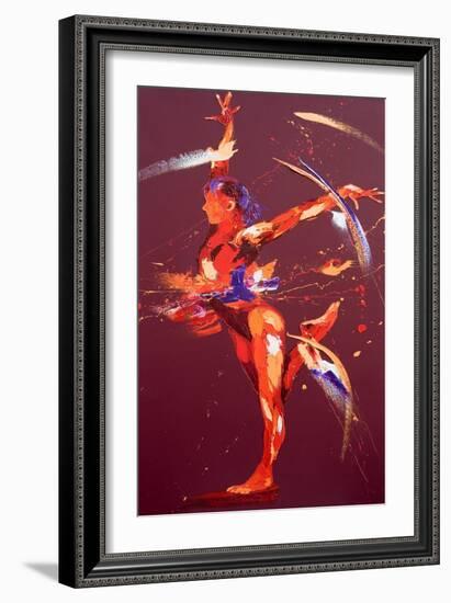 Gymnast Eight, 2011-Penny Warden-Framed Giclee Print