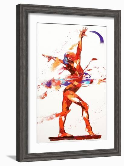 Gymnast Four, 2010-Penny Warden-Framed Giclee Print