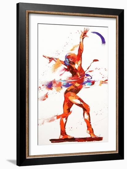 Gymnast Four, 2010-Penny Warden-Framed Giclee Print