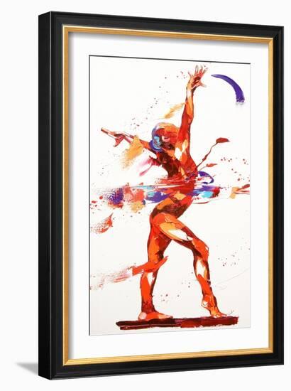 Gymnast Four, 2010-Penny Warden-Framed Giclee Print