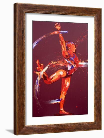 Gymnast Nine, 2011-Penny Warden-Framed Giclee Print