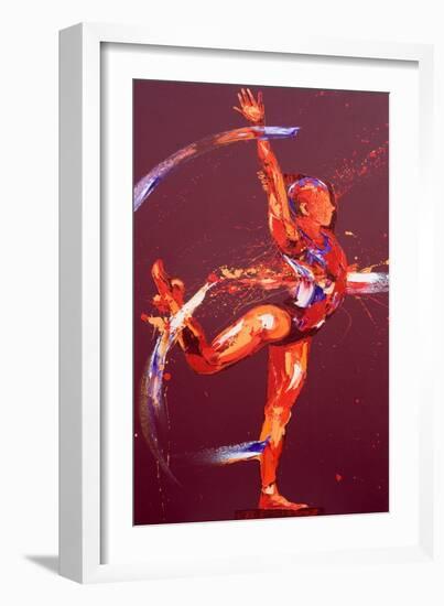 Gymnast Nine, 2011-Penny Warden-Framed Giclee Print