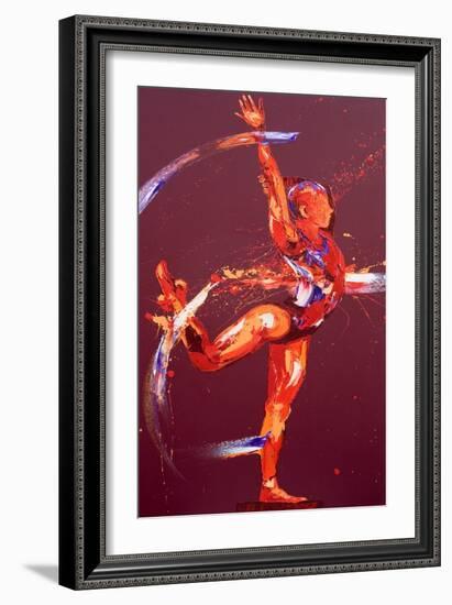 Gymnast Nine, 2011-Penny Warden-Framed Giclee Print