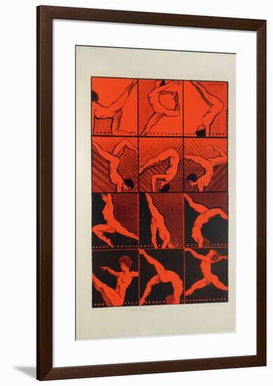 Gymnaste-Colleen Browning-Framed Premium Edition