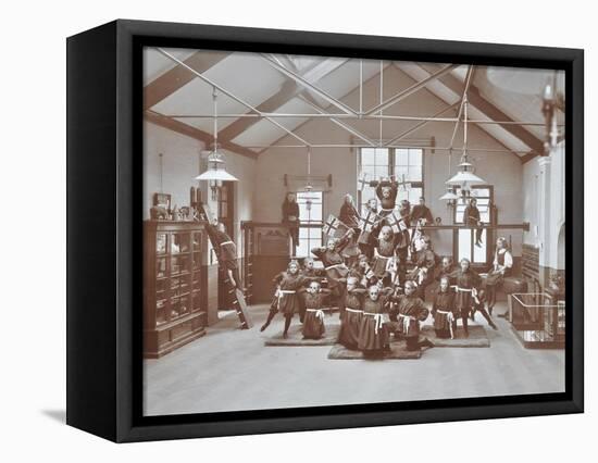 Gymnastic Display at Elm Lodge Residential School for Elder Blind Girls, London, 1908-null-Framed Premier Image Canvas