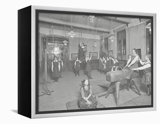 Gymnastics Lesson, Laxon Street Evening Institute for Women, London, 1914-null-Framed Premier Image Canvas