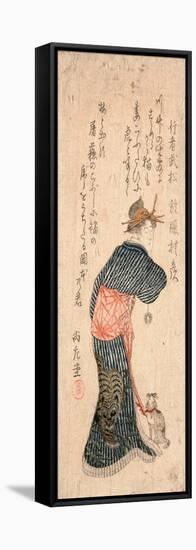 Gyoja Busho-Kubo Shunman-Framed Premier Image Canvas